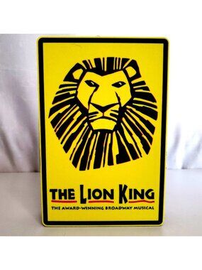 The Lion King Broadway Musical USB-Powered LED Light Box Sign